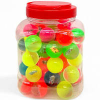 М'ячик пострибунчик "Грашки", 3,2 см, 60 штук