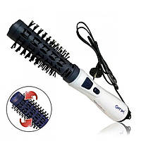 Фен-щітка для волосся 1000 Вт, Gemei GM-4826 / Фен гребінець, що обертається / Стайлер для волосся