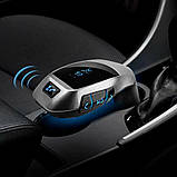 Автомобільний трансмітер FM модулятор MP3, AUX X5 з Bluetooth / Автомобільний FM-модулятор, фото 4