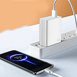 Мережевий зарядний пристрій 120W, USB / Зарядка для телефону / Адаптер зі швидким заряджанням / Блок для зарядки, фото 3