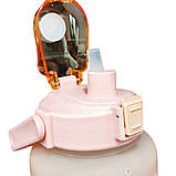 Набір пляшок для води 3в1, 2000/800/300 мл, BOTTLE / Спортивна пляшка для води / Пляшка для спорту, фото 4