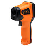 Безконтактний термометр -50 до +400 з дисплеєм, від батарейок, T400 / Пірометр цифровий / Інфрачервоний термометр, фото 3