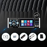 Автомагнітола з сенсорним дисплеєм 4,1", 1DIN, Bluetooth, 2хUSB / Магнітола для авто / Автомобільна магнітола, фото 9