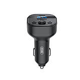 FM модулятор 15W, Bluetooth, MP3, USB, Type-C, XO BCC18 / Автомобільний FM-трансмітер / Модулятор для авто, фото 3