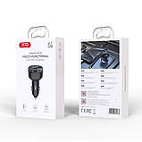 FM модулятор 15W, Bluetooth, MP3, USB, Type-C, XO BCC18 / Автомобільний FM-трансмітер / Модулятор для авто, фото 8