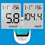 Апарат для вимірювання цукру + 50 тестів, від батарейки, JD-92 / Вимірювач цукру в крові, фото 2