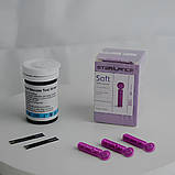 Апарат для вимірювання цукру + 50 тестів, від батарейки, JD-92 / Вимірювач цукру в крові, фото 6