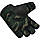 Рукавички для фітнесу RDX T2 Half Army Green PLUS-XL, фото 6