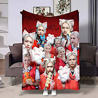 Плед Stray Kids Felix 3D м'який плюшевий 4442_A 17965 160x200 см ТМ