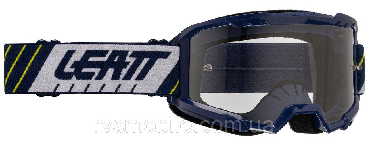 Маска кросова LEATT Vizion 2.5 Goggle Blue, Clear Lens