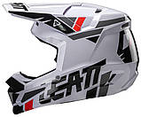 Мотошолом LEATT Moto 2.5 Helmet White, XS, фото 5