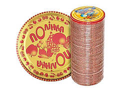 Кришка СКО 82мм закаточна (0,17) Полінка (50шт в спайці) (лак/лак) ТМ ПОЛІНКА