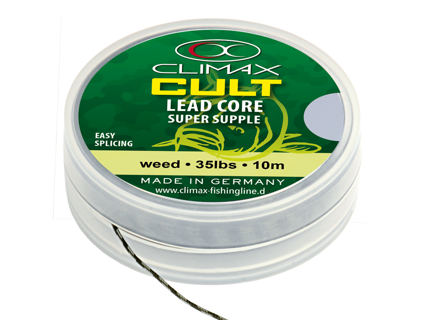 Лідкор Climax Cult Leadcore 25lb 12kg 10m weed