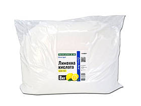 Лимонна кислота 8кг, харчовий регулятор кислотності Е-330
