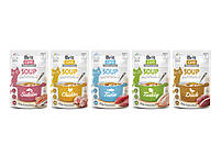 Вологий корм Супчик для котів Brit Care Soup pouch з лососем, 75 г, фото 5