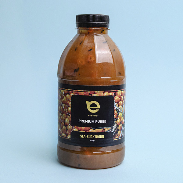 Пюре фруктове Ellenbar " Обліпиха " 900г, фото 1