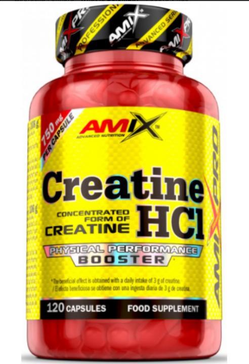 Креатин гідрохлорид у капсулах AMIX AMIXPRО CREATINE HCL 120 капсул
