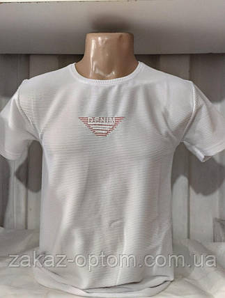 Футболка чоловіча норма гуртом (M-2XL) Туреччина-132014, фото 1