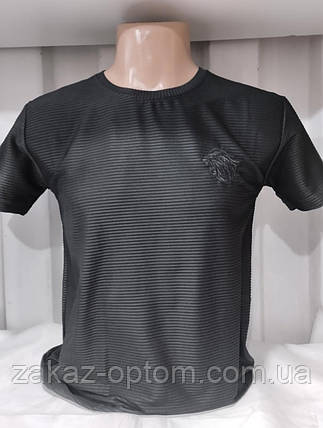 Футболка чоловіча норма гуртом (M-2XL) Туреччина-132022, фото 1