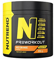 Пред-тренувальний комплекс Nutrend Pre Woukout N1 255 грам Смак : red orange