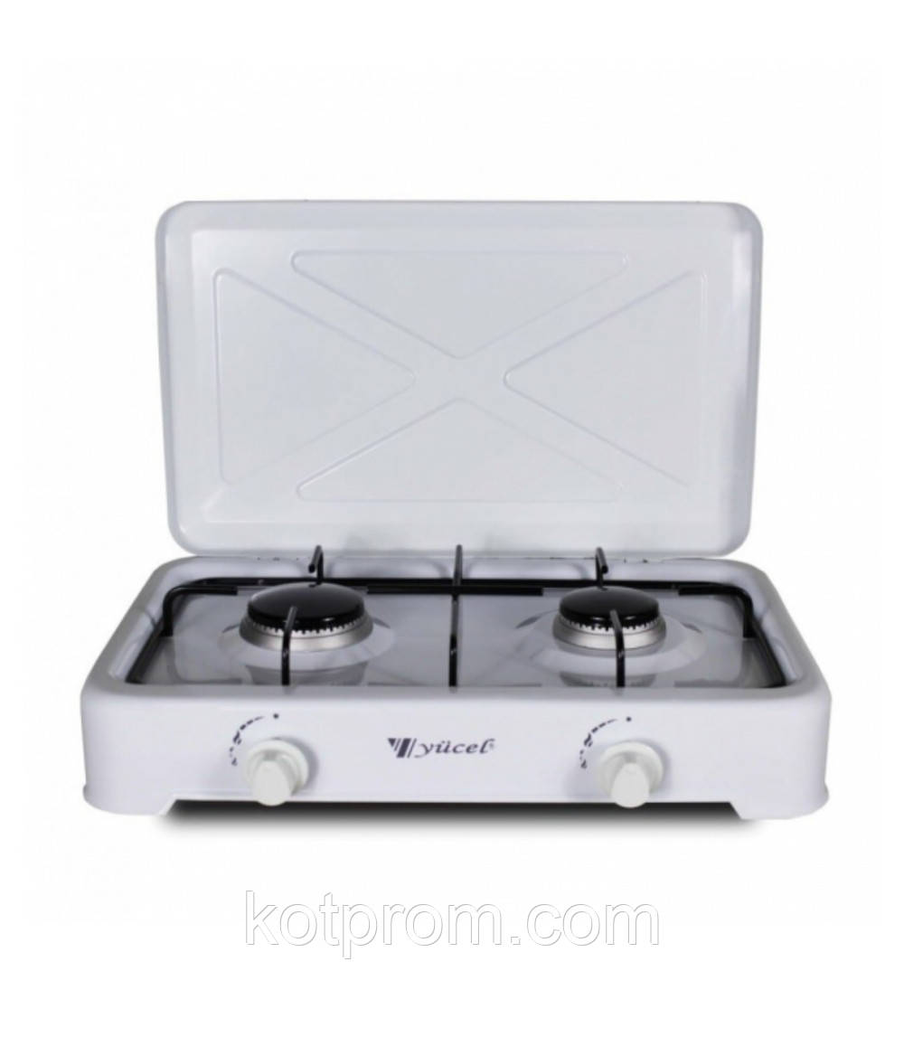 Настільна газова плита Yucel White - фото 1 - id-p2502075258