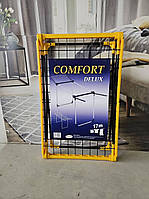 Сушарка підлогова для одягу Comfort 17F "Delux" 17 м чорна жовта .Хит!
