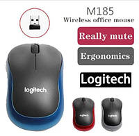 Блютуз комп'ютерна миша Logitech M185 з 2.4G, 8000 DPI