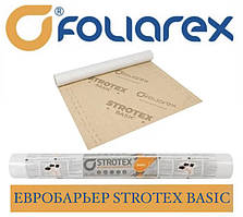 FOLIAREX STROTEX BASIC Супердифузійна мембрана Євробар'єр (115 пл) 75 м2
