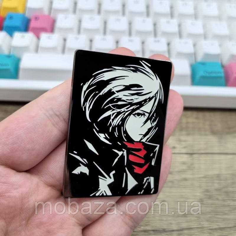 Значок Атака Титанів Мікаса Аккерман - Anime Attack on Titan Mikasa Ackerman