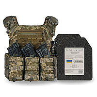 Бронежилет 4-го класу. Піксель (ММ14). Вага 7 кг.