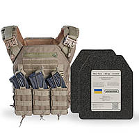 Бронежилет 4-го класу. Олива. Вага 7 кг.