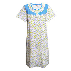 Нічні сорочки жіночі 100% бавовна Samo з коротким рукавом розмір 48-50