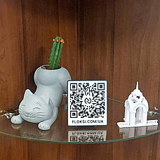 Виготовлення під замовлення табличок с QR кодом розмір 10*10см, фото 4