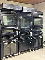 MIWE backcombi с конвекционной печью + двойная подовая + ростоечный шкаф