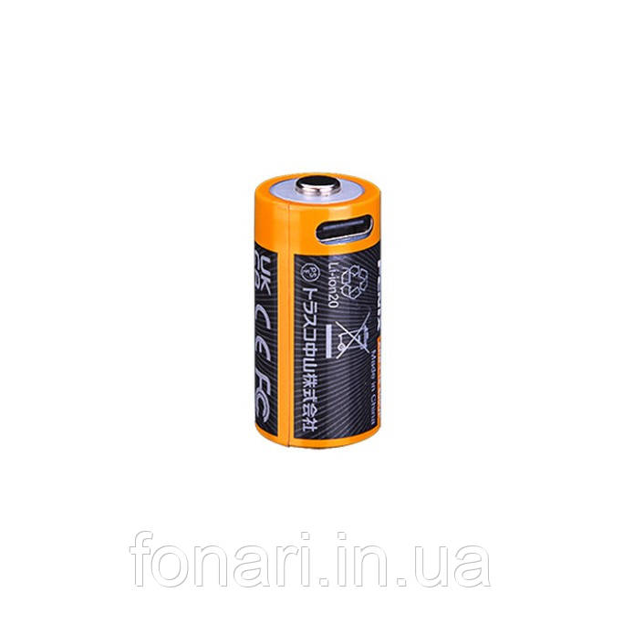 Акумулятор 16340 Fenix 800 UP mAh Li-ion Type-C