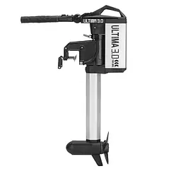 Електромотор для човна Haswing Ultima 3.0 50741 110 Lbs з акумулятором 20.3А 29.6V аналог 50Ан 12В + зарядка HE-50741
