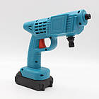 Акумуляторна мийка високого тиску + Подарунок Рушник з мікрофібри для авто 30х30см / Автомобільна міні мийка, фото 8