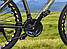 Велосипед алюмінієвий гірський колеса 26" рама 17", TopRider-680 хакі + крила у подарунок!, фото 2