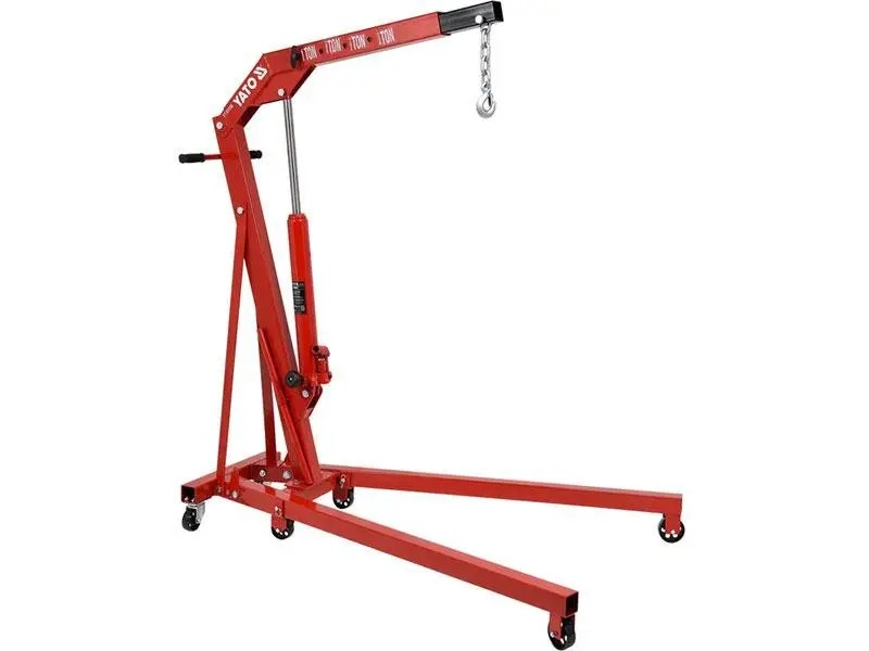 Подкатний гідравлічний кран 1 тонна YATO YT-55556, фото 1