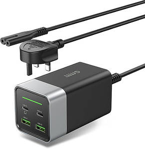 Багатофункціональний зарядний пристрій для GMM 120 Вт. PPS GaN для MacBook Pro, Dell XPS. Уцінка