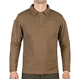 Сорочка поло Mil-Tec POLOSHIRT Tactical Quickdry Coyote D/R 10962019, фото 6