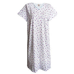 Нічні сорочки жіночі 100% бавовна Andin без рукав розмір 48-50