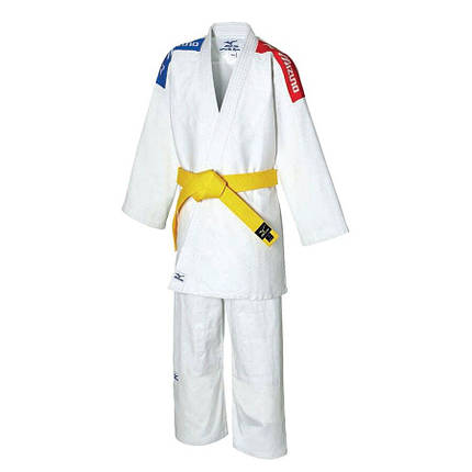 Дитяче дзюдоги Mizuno Kodomo Plus France JR біле 22GG1A3521, фото 1