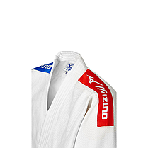 Дитяче дзюдоги Mizuno Kodomo Plus France JR біле 22GG1A3521, фото 3
