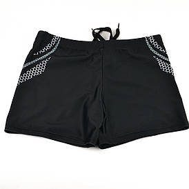 Оптом чоловічі боксери для купання (арт. 25-13-235) черный