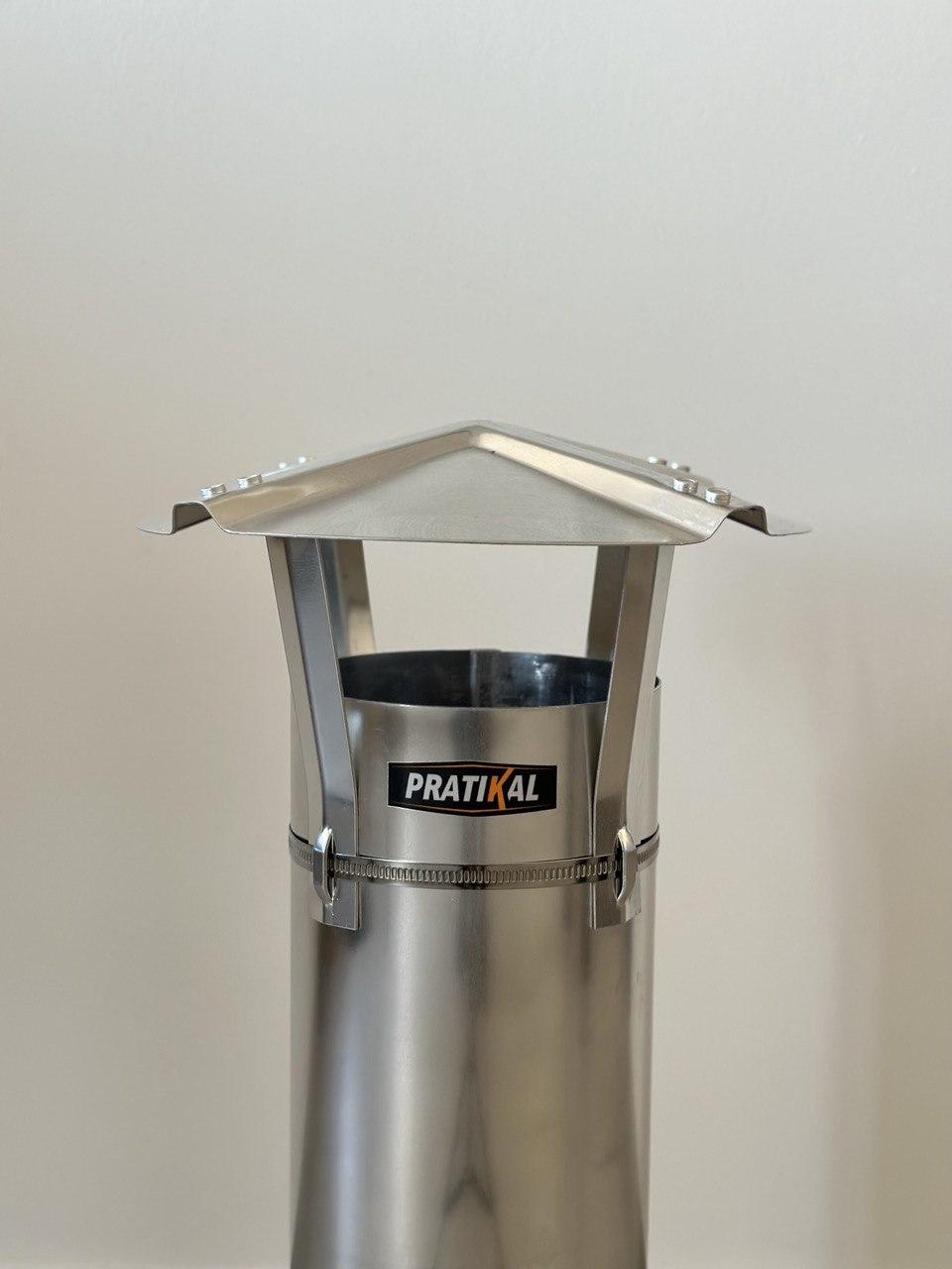 Грибок димохідний "Pratikal", на трубу Ø80-140мм - фото 1 - id-p2498378078