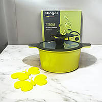 Каструля Zitrone 2.5 л Ringel Mega Stone 2108-20RG