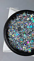 Гель для дизайну нігтів Saga Professional Galaxy Glitter №05, 8мл