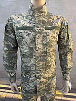 Костюм піксель зсу військовий камуфляжний мм 14 форма армійська піксельна вафелька рипстоп