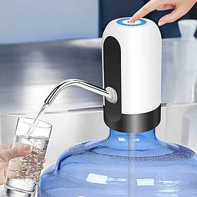 Помпа для бутля електрична, автоматична, з USB зарядкою (Помпа для води)